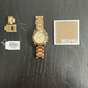 MICHAEL KORS Gold Runway BlairWatch MK5166